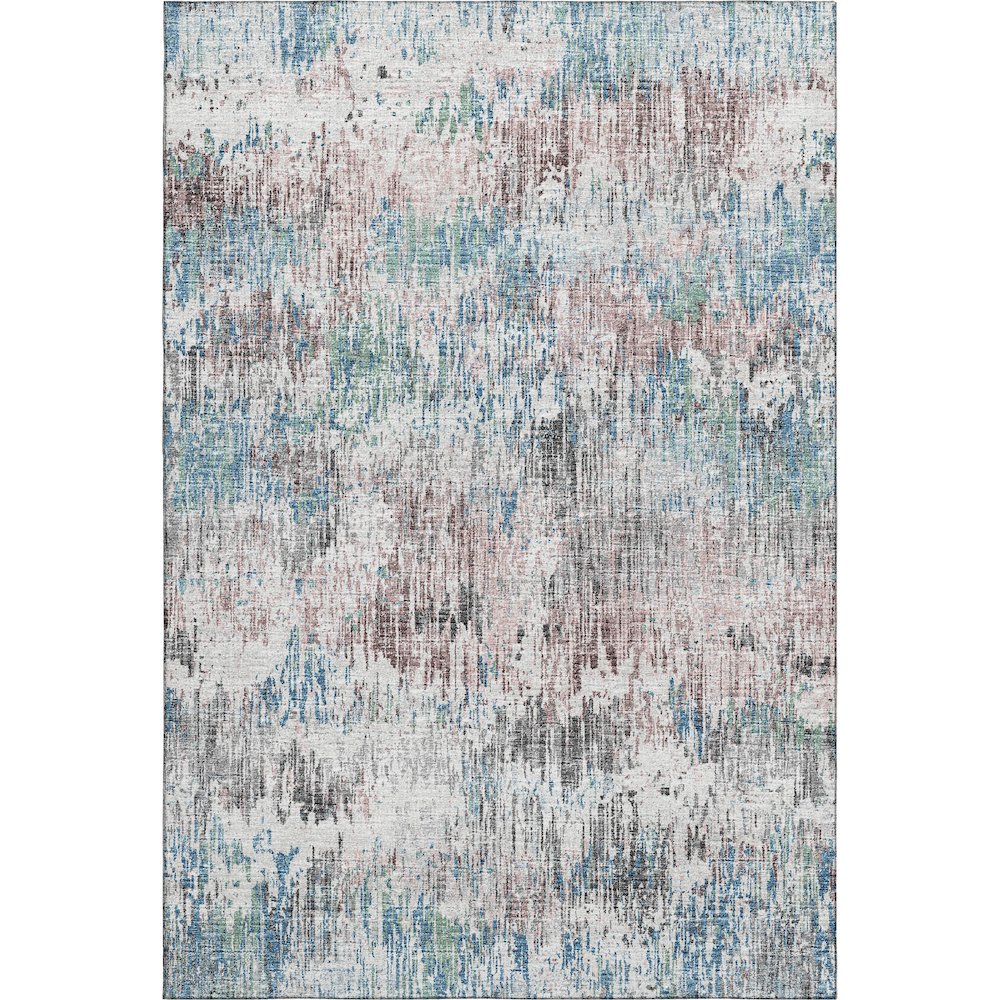 Premium Machine Washable Mayfield  Multi 8' x 10' Rug. Picture 1