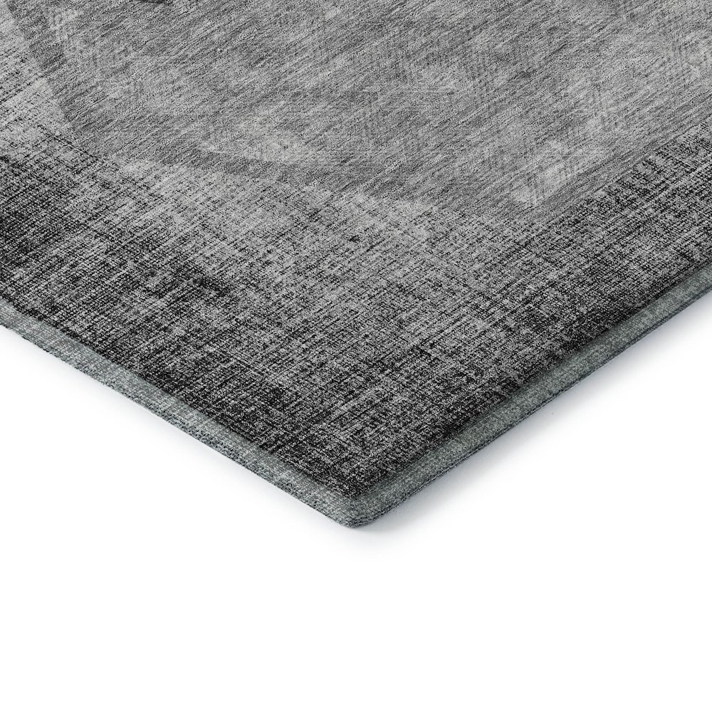 Premium Machine Washable Mayfield AMF679 Gray 3' x 5' Rug. Picture 3