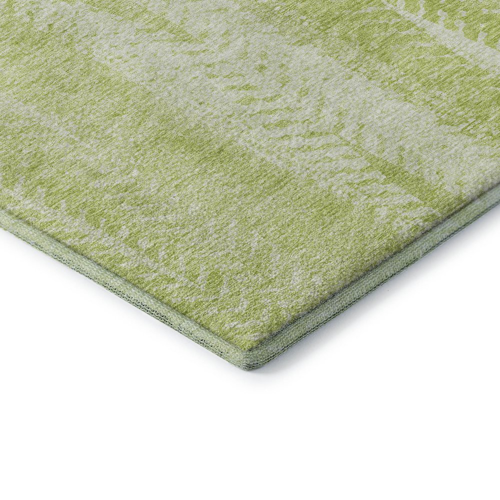 Premium Machine Washable Mayfield AMF694 Aloe 3' x 5' Rug. Picture 3