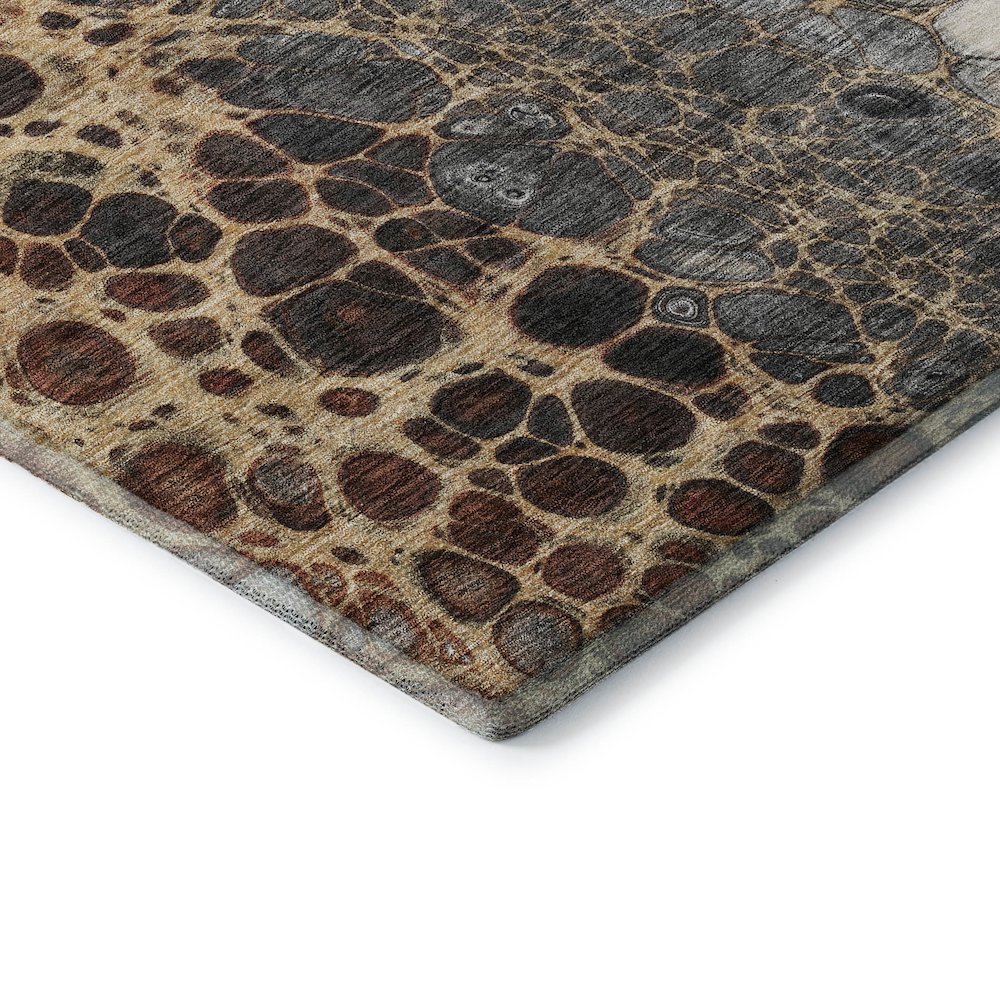Premium Machine Washable Mayfield AMF707 Ivory 3' x 5' Rug. Picture 3