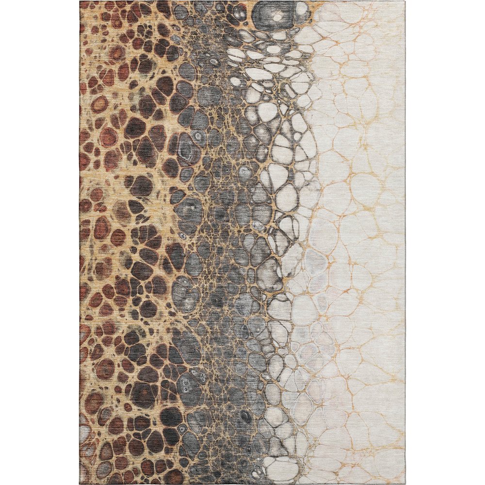 Premium Machine Washable Mayfield AMF707 Ivory 8' x 10' Rug. Picture 1