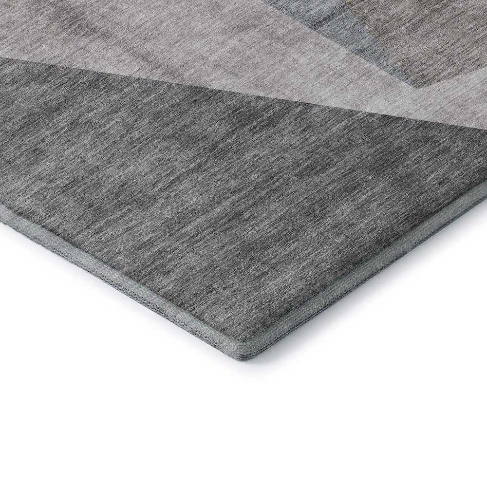 Premium Machine Washable Mayfield AMF715 Taupe 3' x 5' Rug. Picture 3