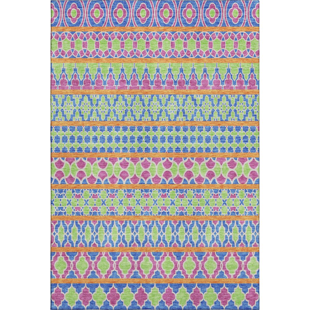 Premium Machine Washable Mayfield AMF726 Blush 8' x 10' Rug. Picture 1