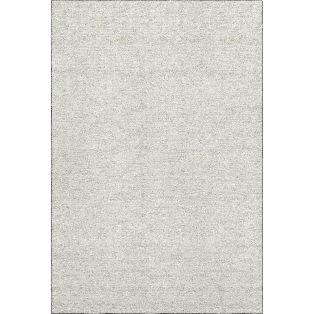 Premium Machine Washable Mayfield AMF728 Ivory 8' x 10' Rug. Picture 1