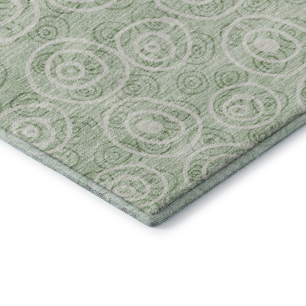 Premium Machine Washable Mayfield AMF728 Mint 3' x 5' Rug. Picture 3