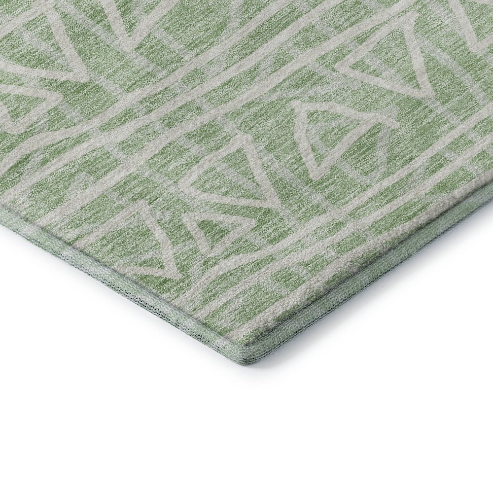 Premium Machine Washable Mayfield AMF730 Mint 3' x 5' Rug. Picture 3