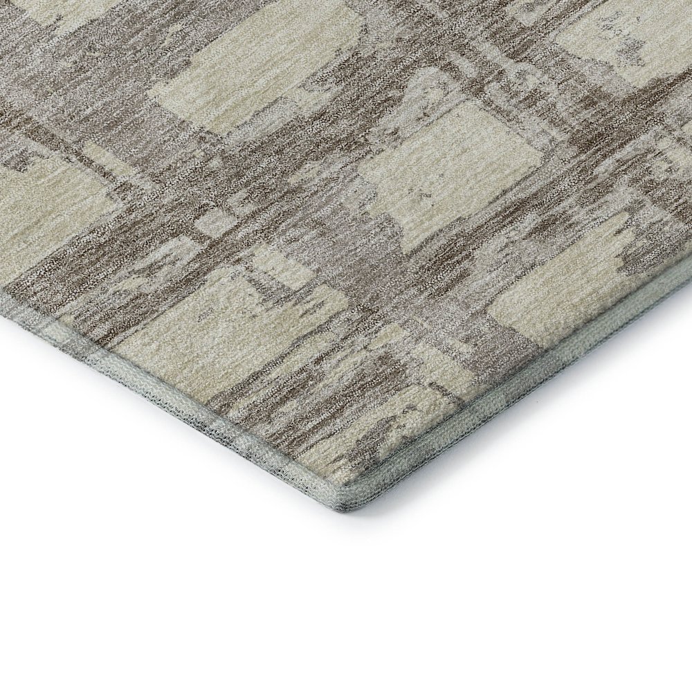 Premium Machine Washable Mayfield AMF745 Beige 3' x 5' Rug. Picture 3