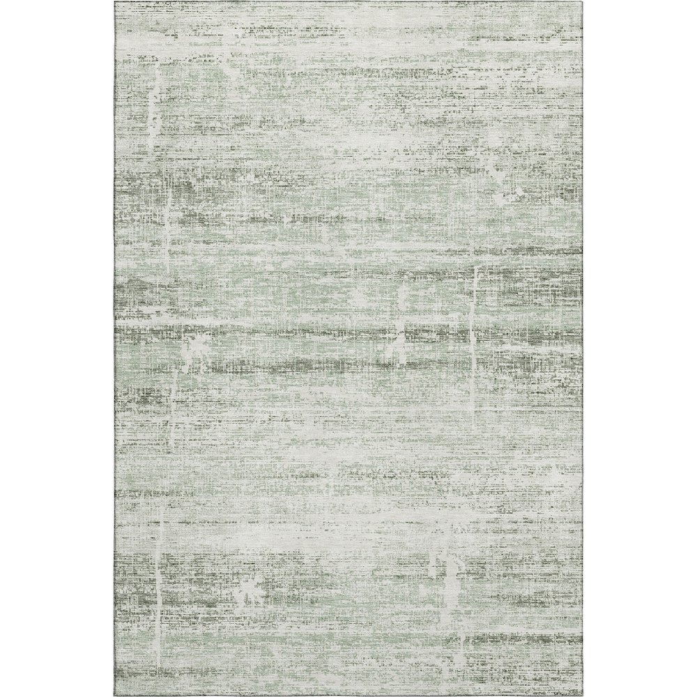 Premium Machine Washable Mayfield AMF747 Sage 8' x 10' Rug. Picture 1