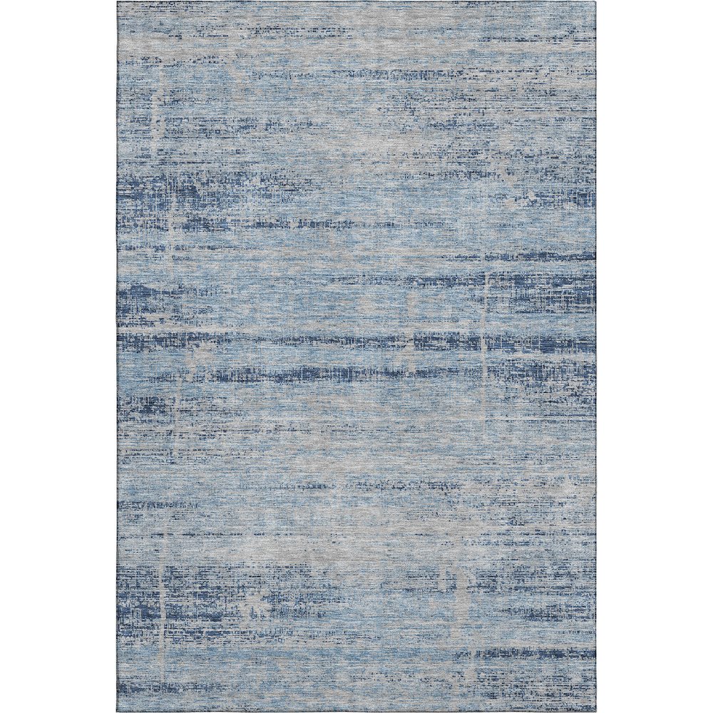 Premium Machine Washable Mayfield AMF747 Sky 8' x 10' Rug. Picture 1