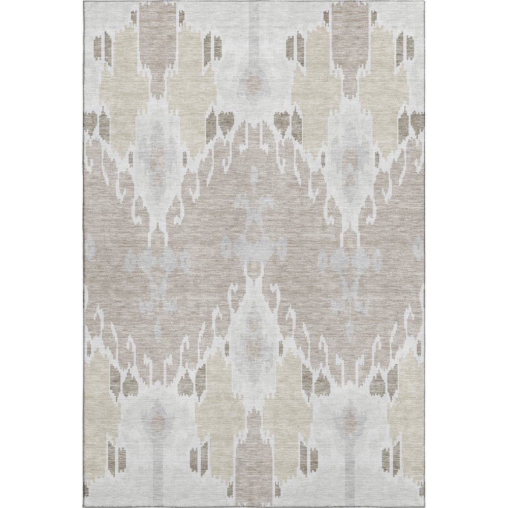 Premium Machine Washable Mayfield AMF748 Ivory 8' x 10' Rug. Picture 1