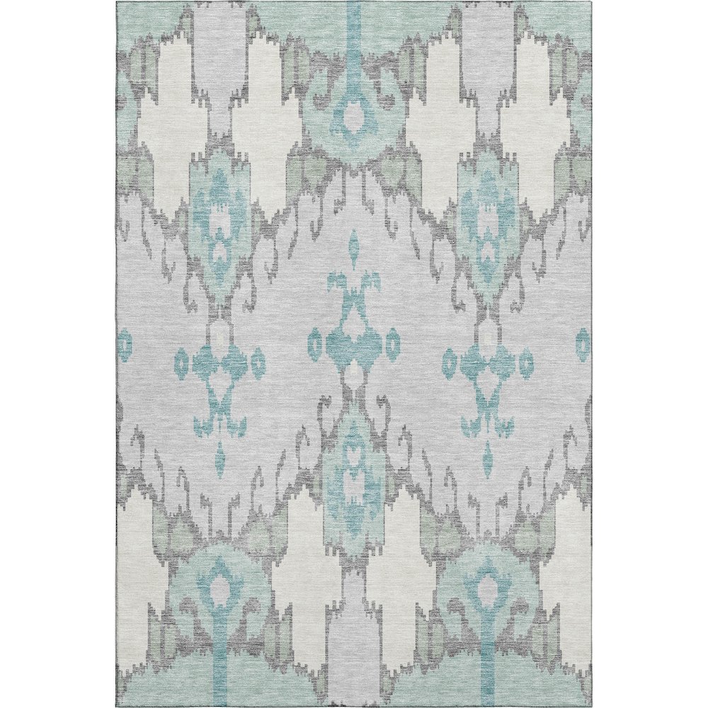 Premium Machine Washable Mayfield AMF748 Mint 8' x 10' Rug. Picture 1