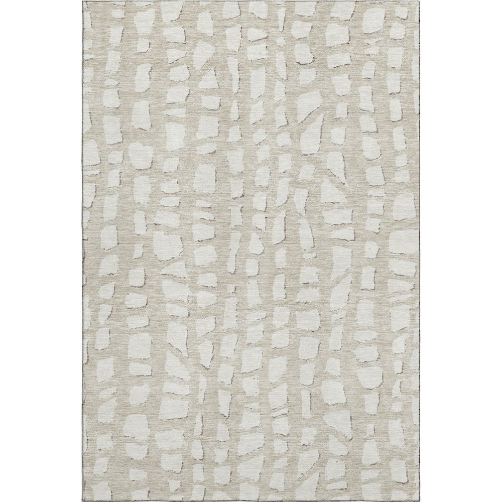 Premium Machine Washable Mayfield AMF754 Beige 8' x 10' Rug. Picture 1