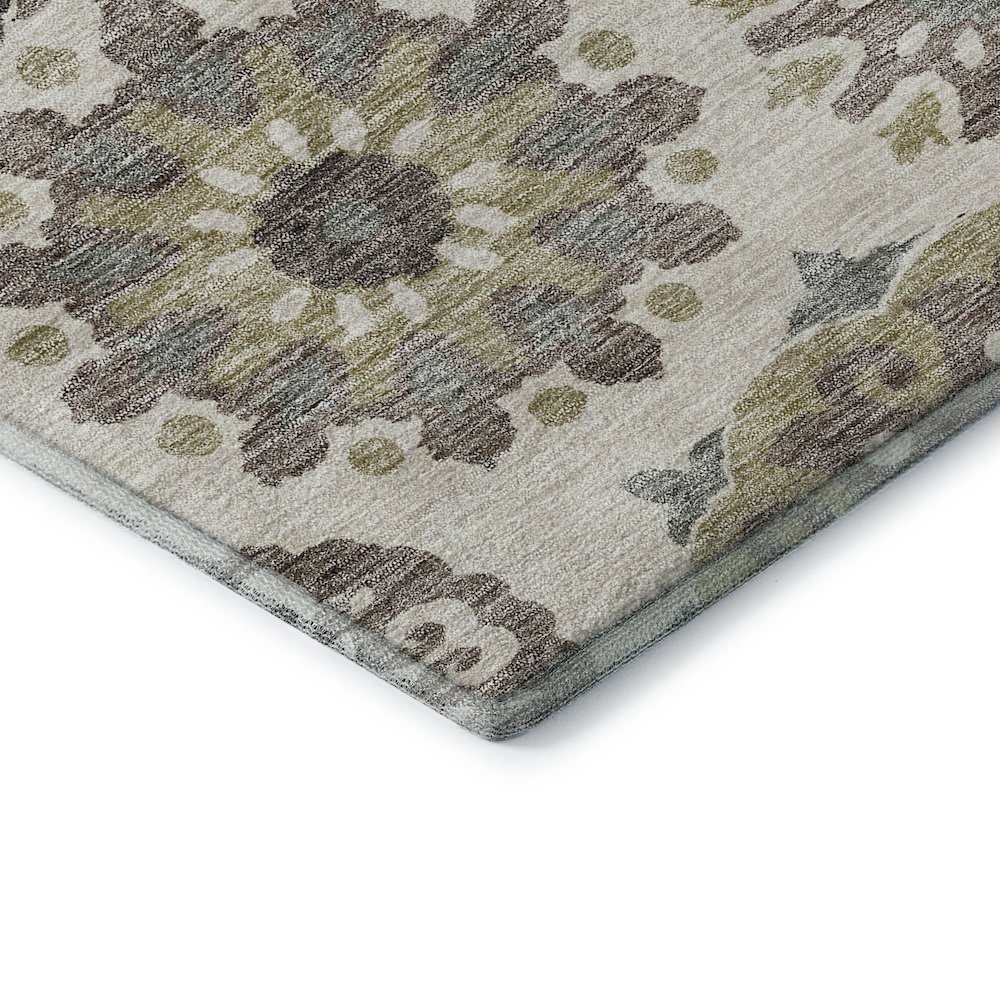 Premium Machine Washable Mayfield AMF763 Beige 3' x 5' Rug. Picture 3