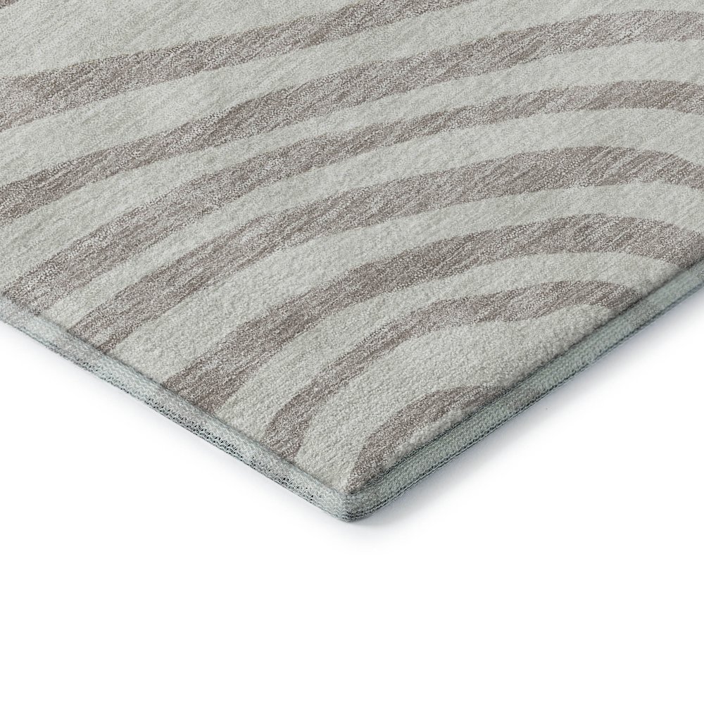 Premium Machine Washable Mayfield AMF765 Ivory 3' x 5' Rug. Picture 3