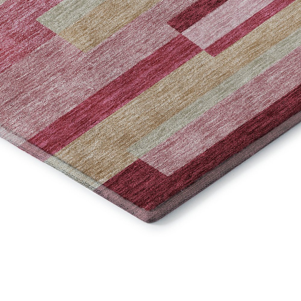 Premium Machine Washable Mayfield AMF766 Blush 3' x 5' Rug. Picture 3
