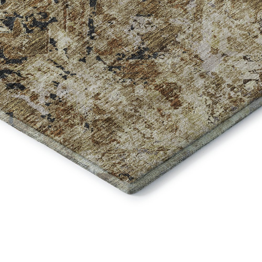 Premium Machine Washable Mayfield AMF768 Beige 3' x 5' Rug. Picture 3