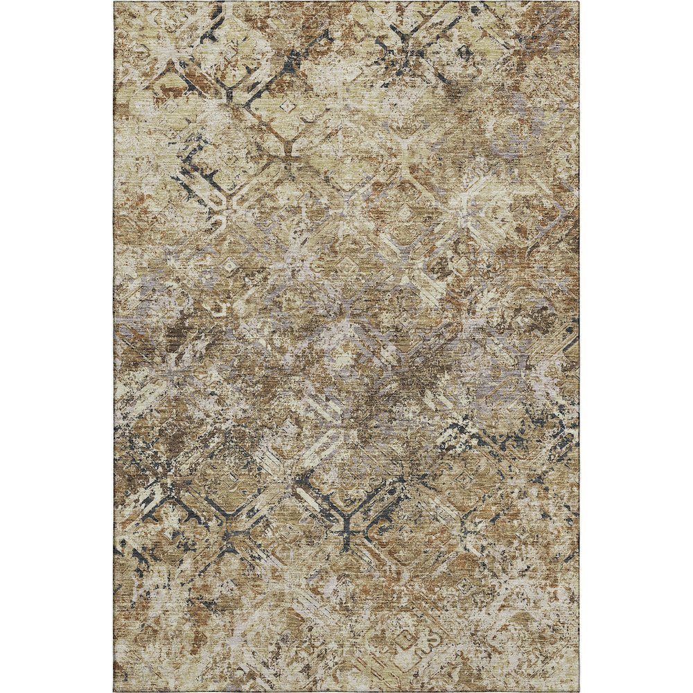 Premium Machine Washable Mayfield AMF768 Beige 8' x 10' Rug. Picture 1