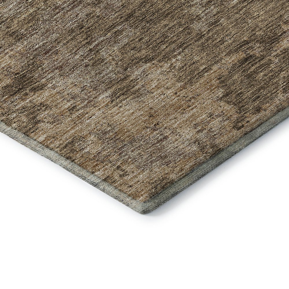 Premium Machine Washable Mayfield AMF769 Brown 3' x 5' Rug. Picture 3