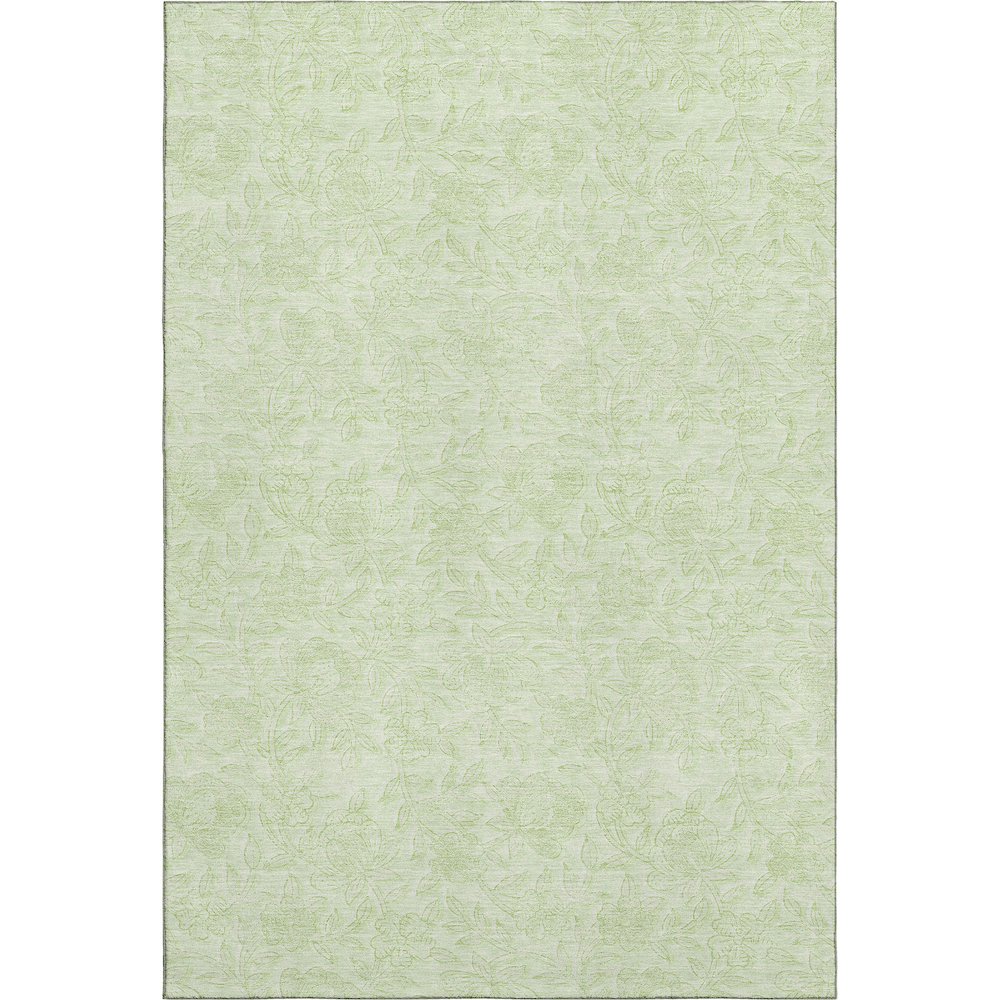 Premium Machine Washable Mayfield AMF782 Aloe 8' x 10' Rug. Picture 1