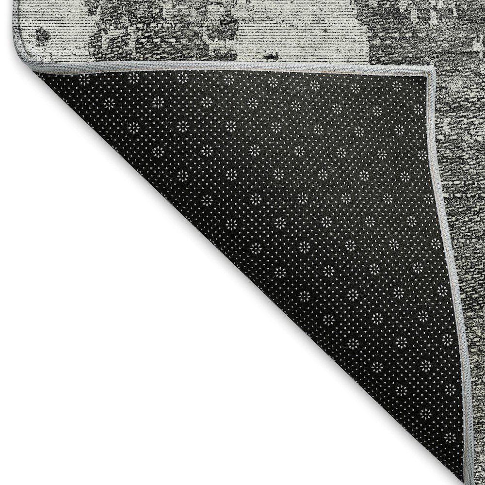Premium Machine Washable Mayfield AMF796 Gray 3' x 5' Rug. Picture 2
