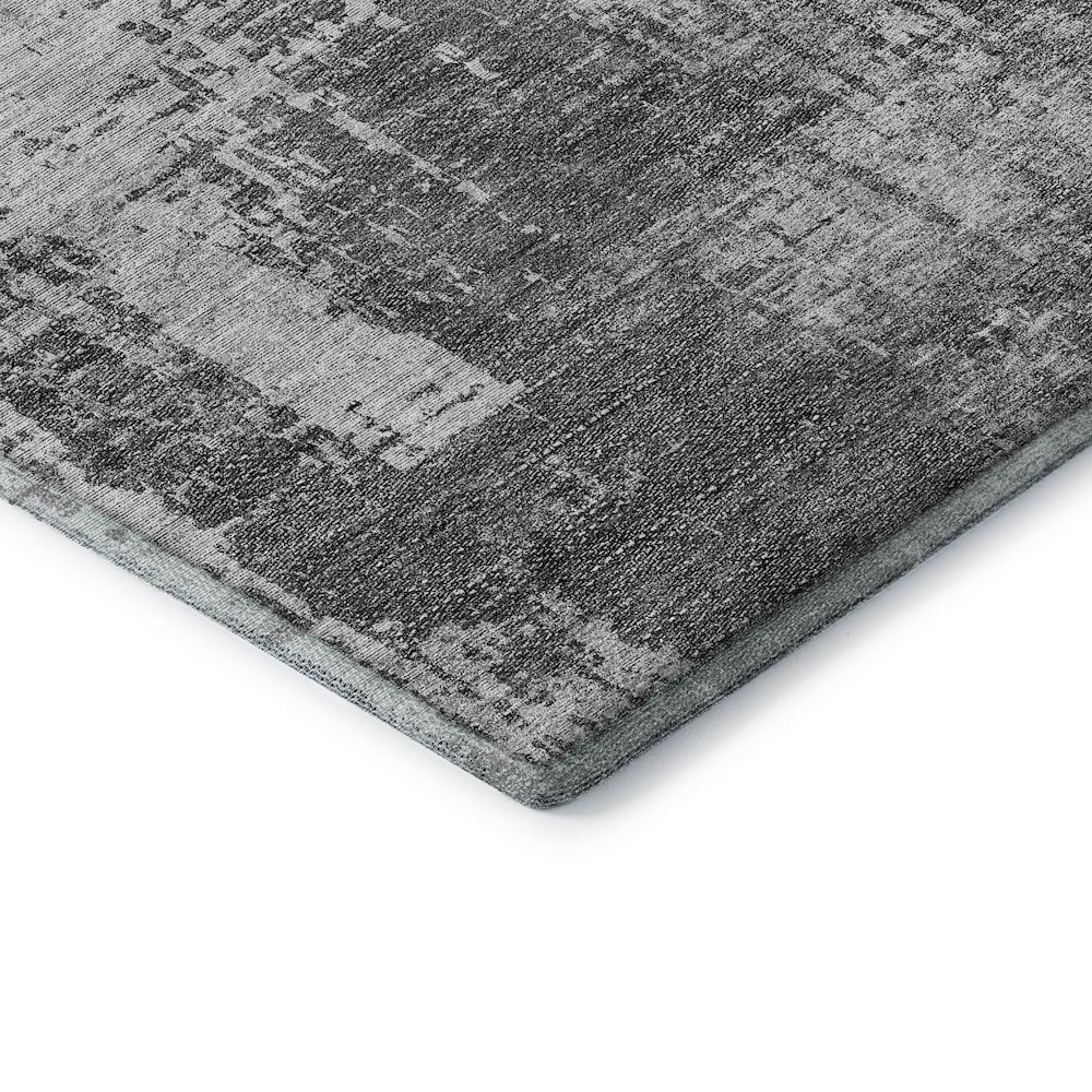 Premium Machine Washable Mayfield AMF796 Gray 3' x 5' Rug. Picture 3