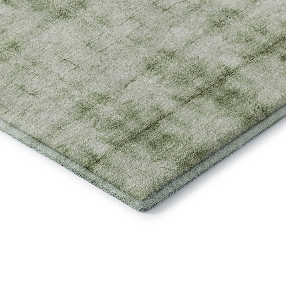 Premium Machine Washable Mayfield AMF799 Sage 3' x 5' Rug. Picture 3