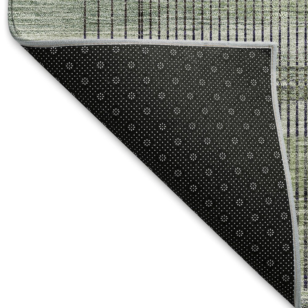 Premium Machine Washable Mayfield AMF819 Aloe 3' x 5' Rug. Picture 2