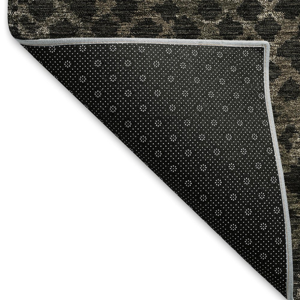 Premium Machine Washable Mayfield AMF825 Fudge 3' x 5' Rug. Picture 2