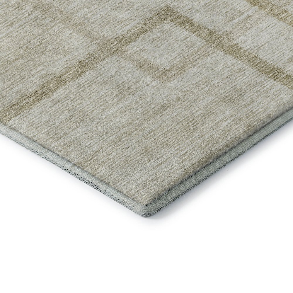 Premium Machine Washable Mayfield AMF827 Beige 3' x 5' Rug. Picture 3