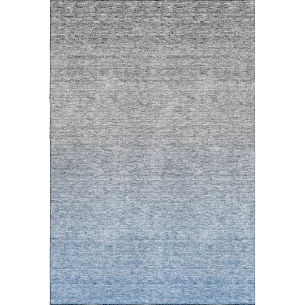 Premium Machine Washable Mayfield AMF833 Blue 8' x 10' Rug. Picture 1