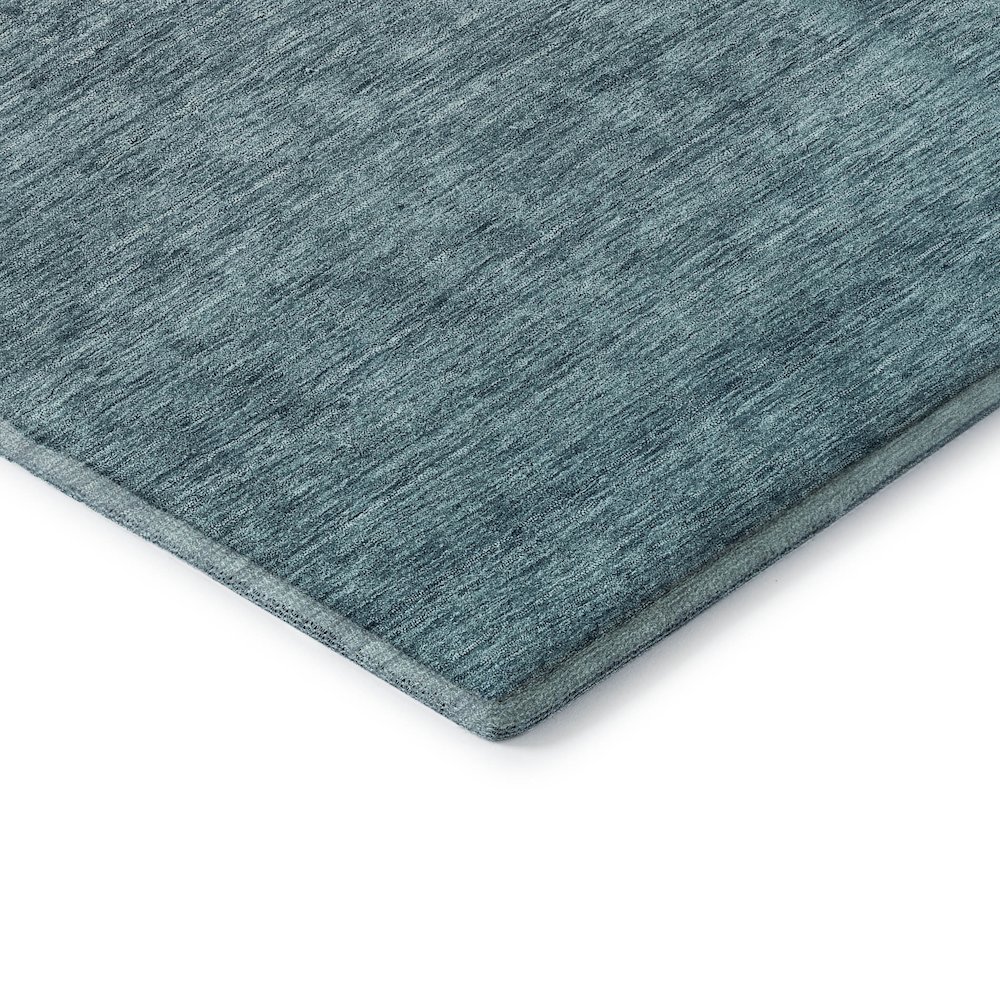 Premium Machine Washable Mayfield AMF833 Teal 3' x 5' Rug. Picture 3