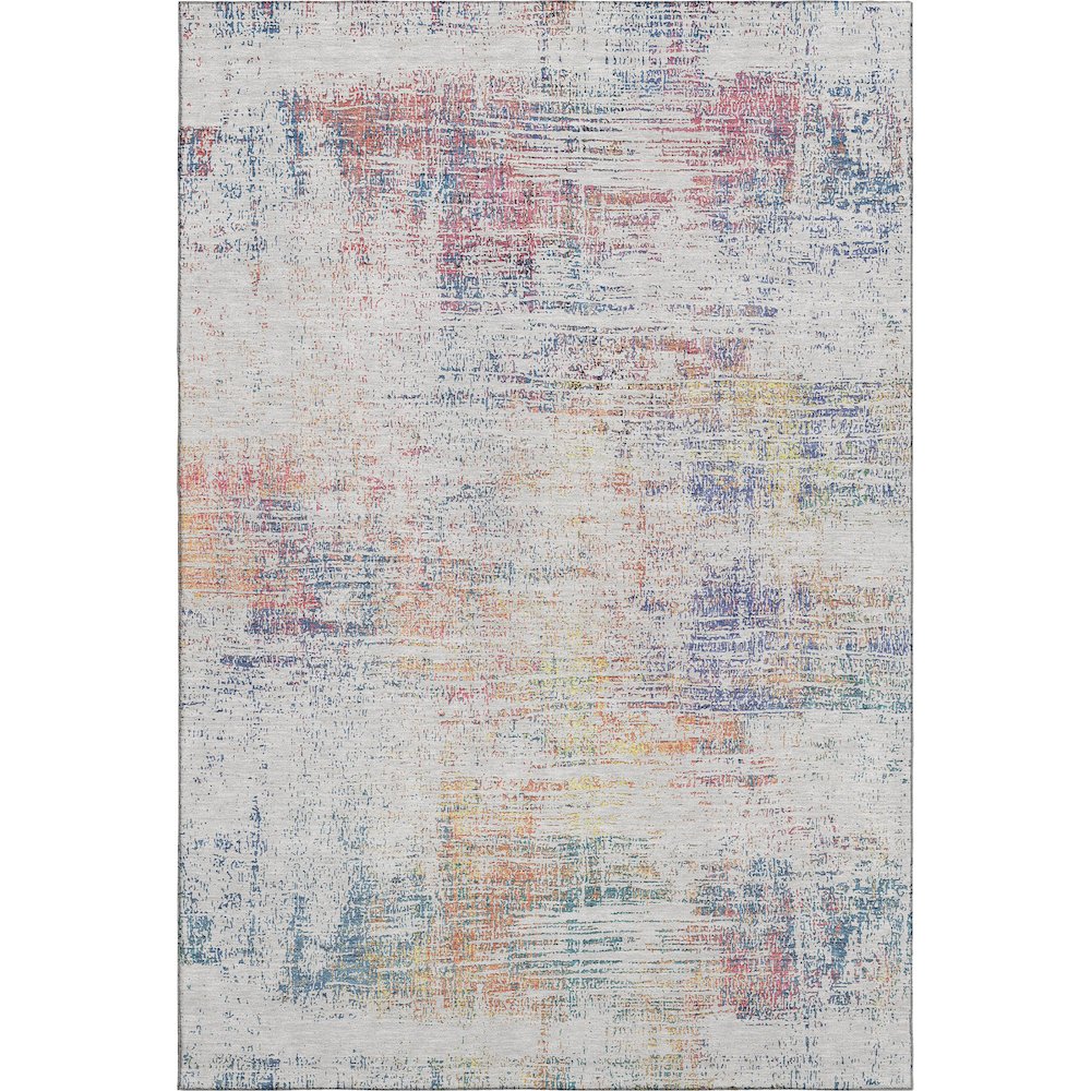 Premium Machine Washable Mayfield AMF838 Ivory 8' x 10' Rug. Picture 1