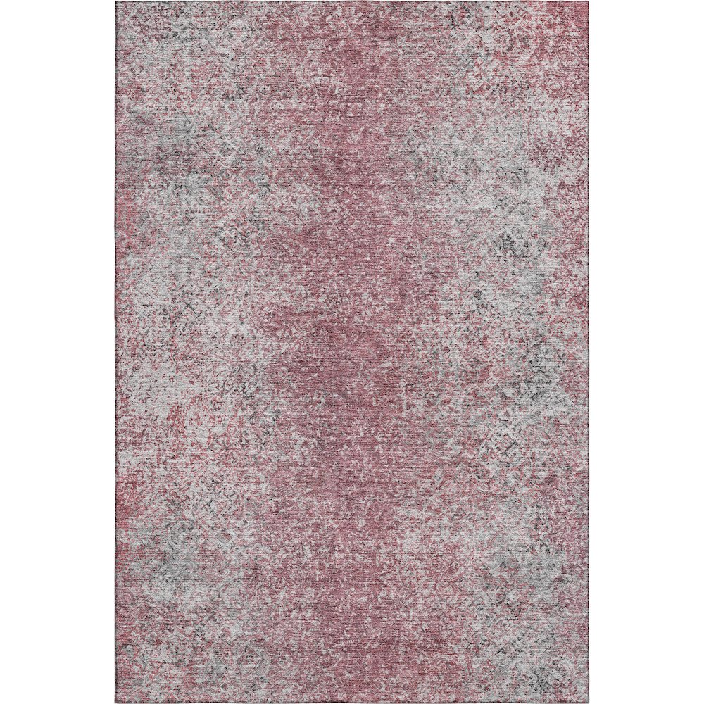 Premium Machine Washable Mayfield AMF840 Merlot 8' x 10' Rug. Picture 1