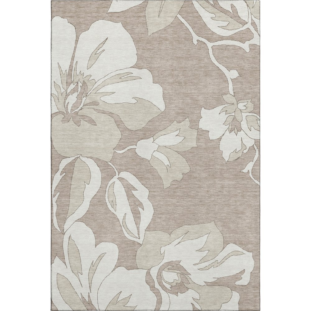 Premium Machine Washable Mayfield AMF857 Taupe 8' x 10' Rug. Picture 1