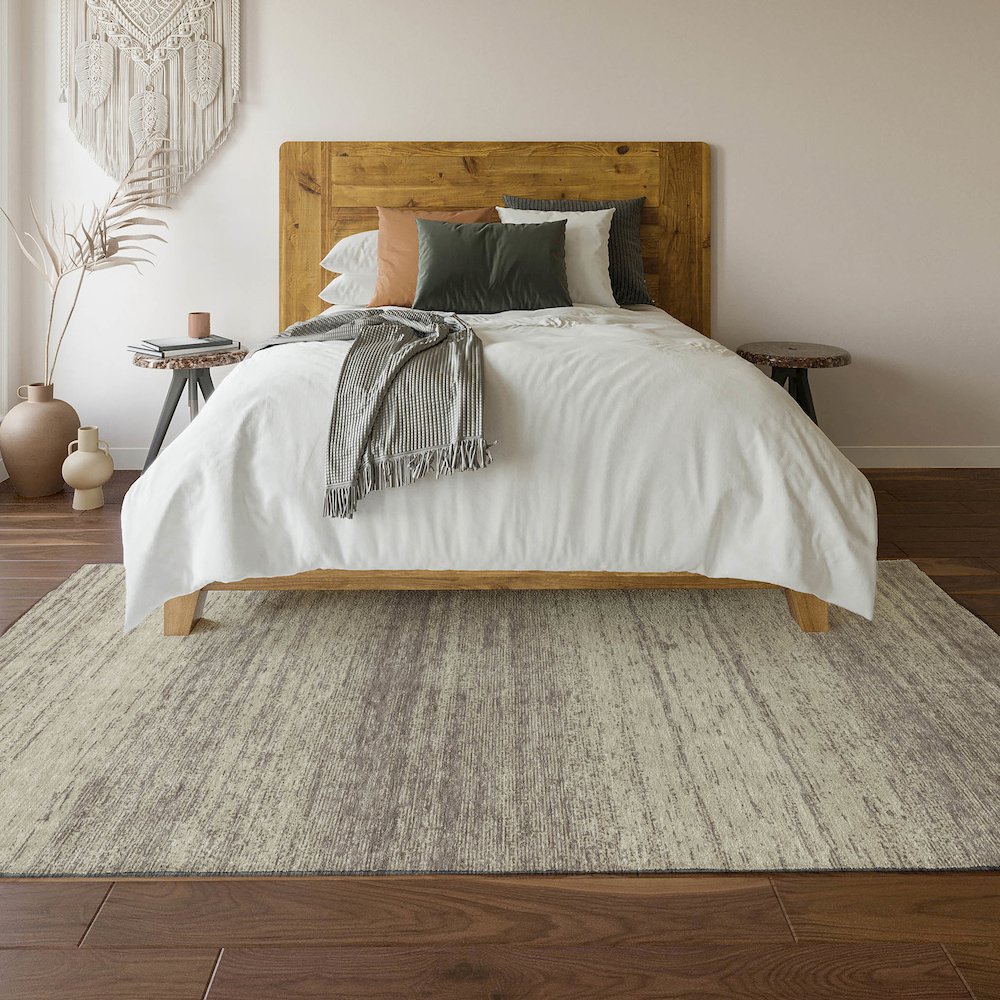 Premium Machine Washable Mayfield AMF859 Taupe 8' x 10' Rug. Picture 6
