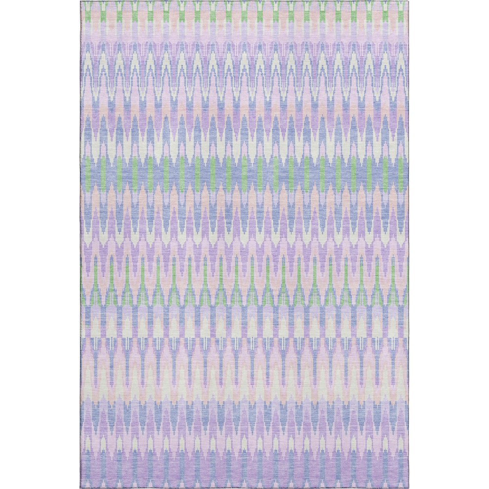 Premium Machine Washable Mayfield AMF860 Lavender 8' x 10' Rug. Picture 1