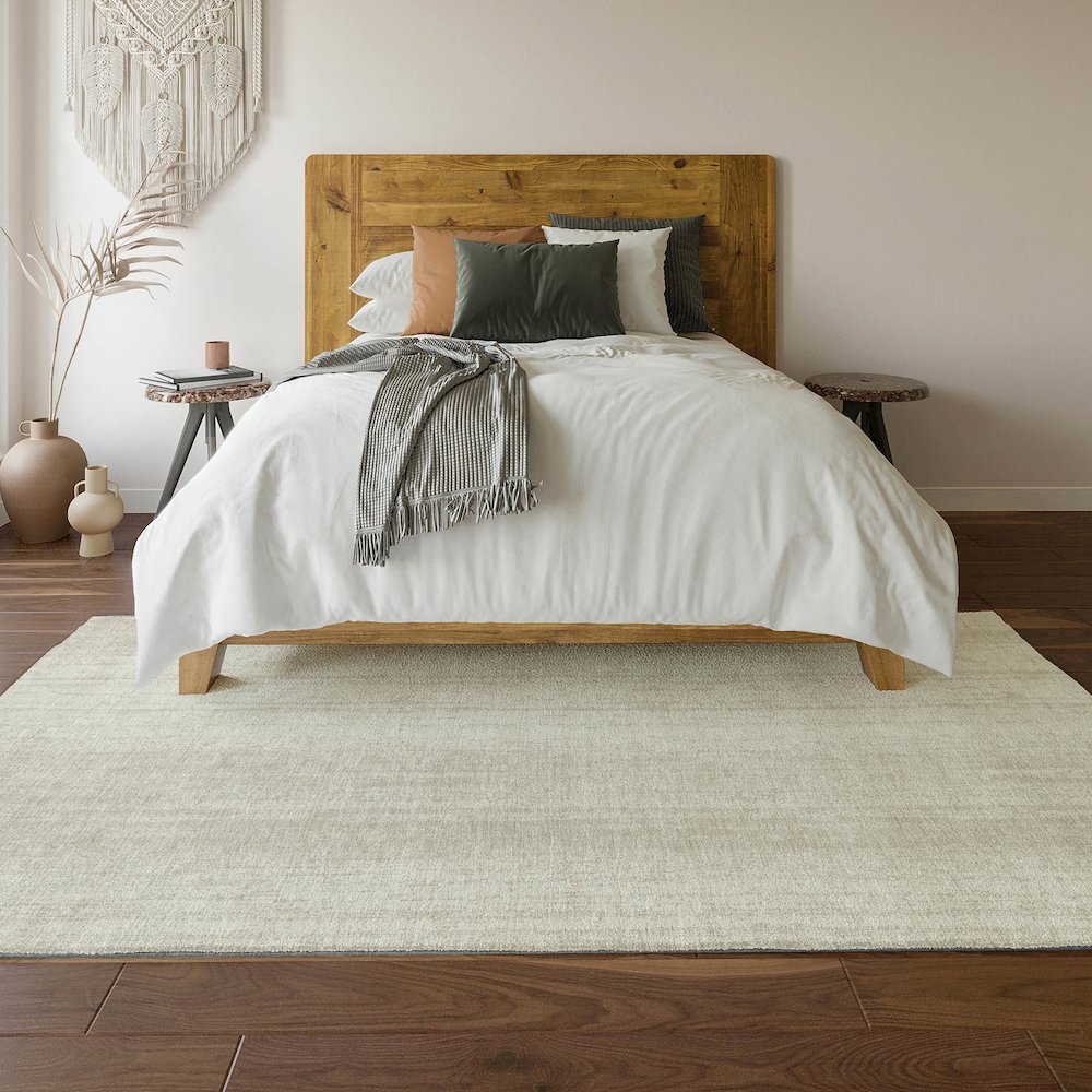 Premium Machine Washable Mayfield AMF861 Ivory 8' x 10' Rug. Picture 6