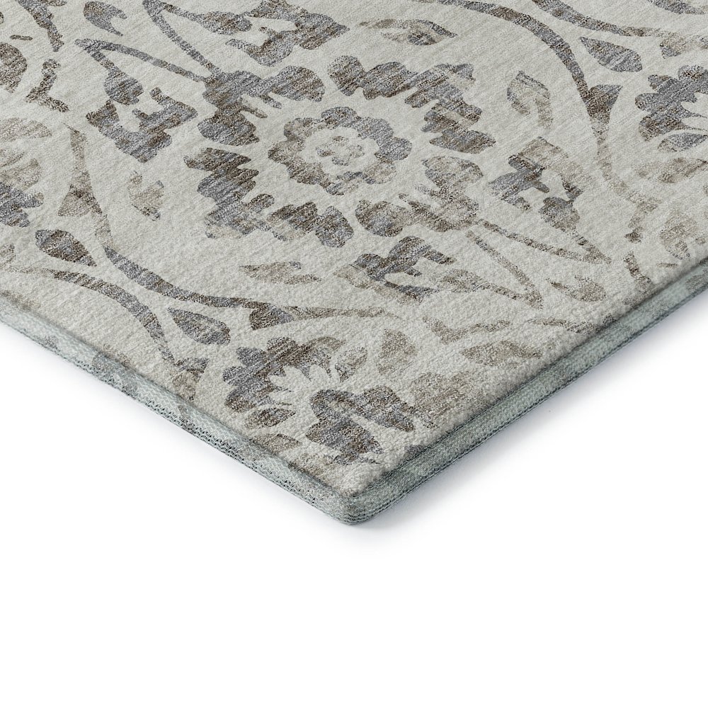 Premium Machine Washable Mayfield AMF868 Ivory 3' x 5' Rug. Picture 3