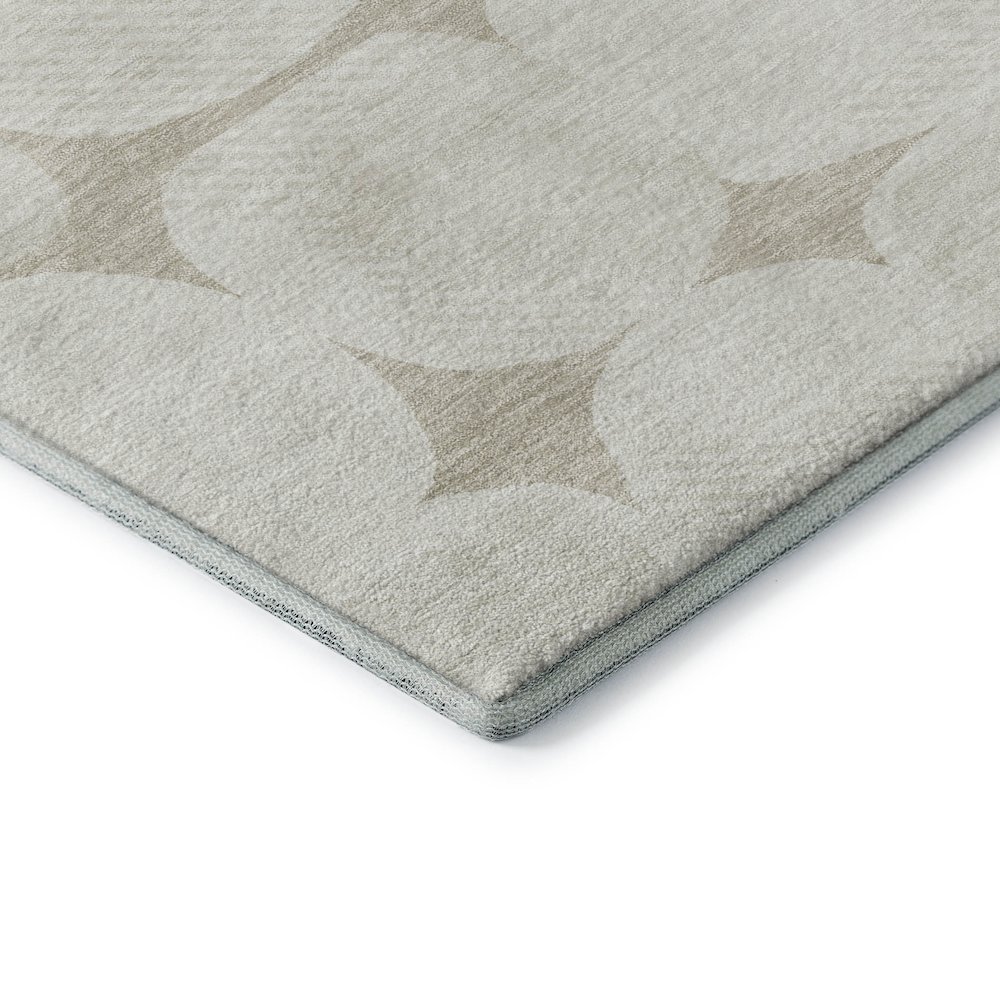 Premium Machine Washable Mayfield AMF870 Beige 3' x 5' Rug. Picture 3