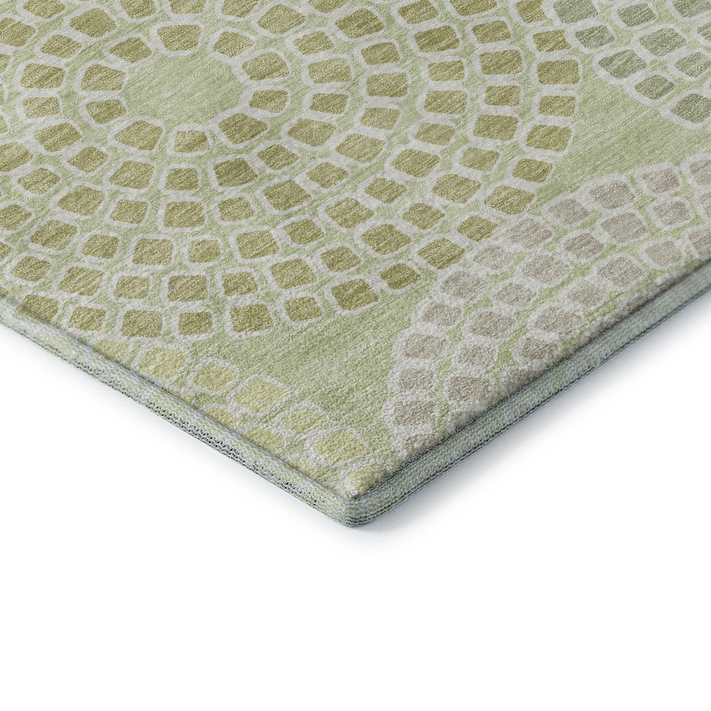 Premium Machine Washable Mayfield AMF882 Mint 3' x 5' Rug. Picture 3