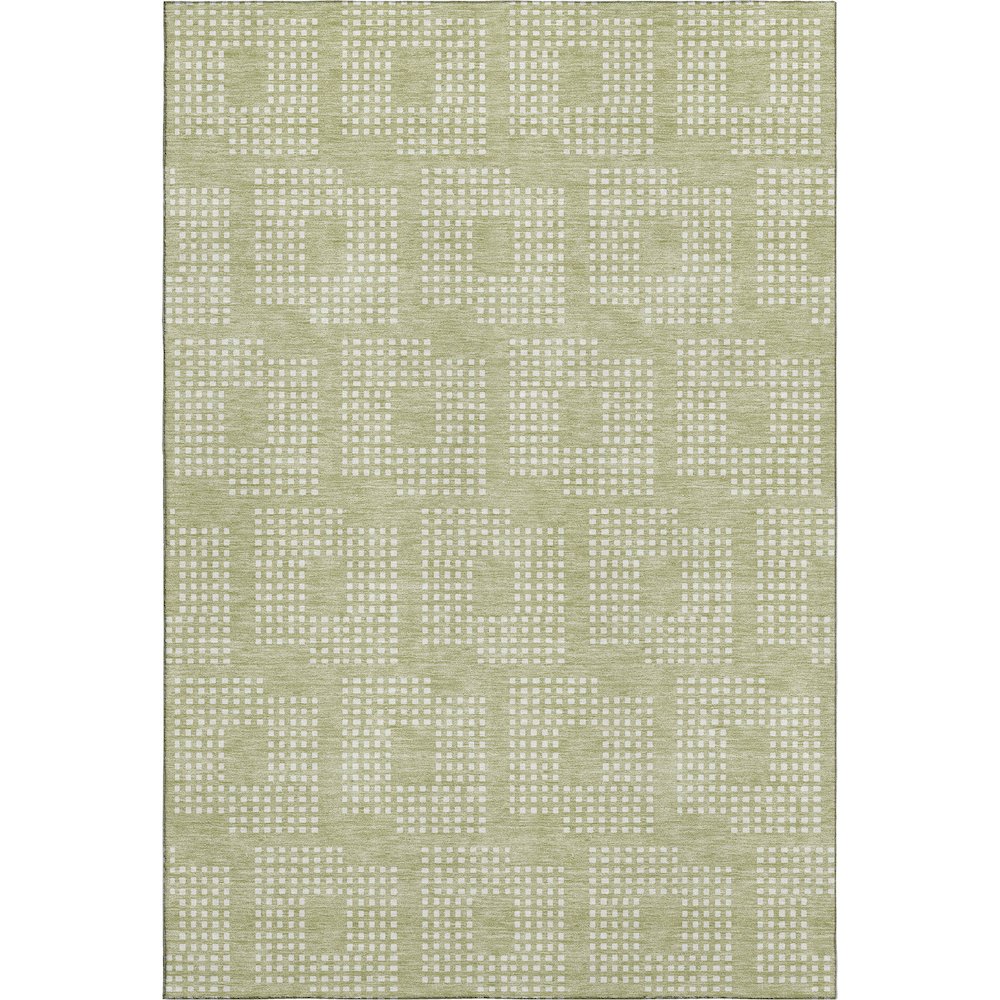 Premium Machine Washable Mayfield AMF890 Aloe 8' x 10' Rug. Picture 1
