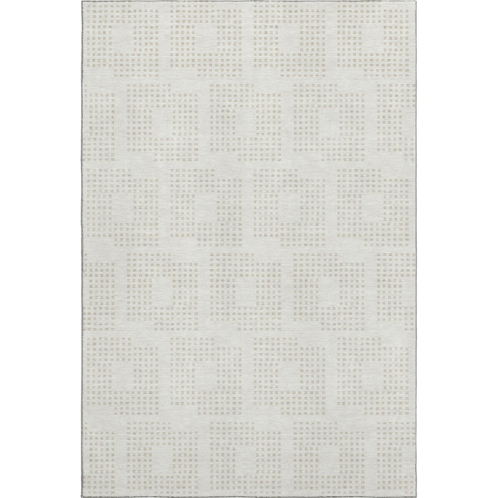 Premium Machine Washable Mayfield AMF890 Ivory 8' x 10' Rug. Picture 1