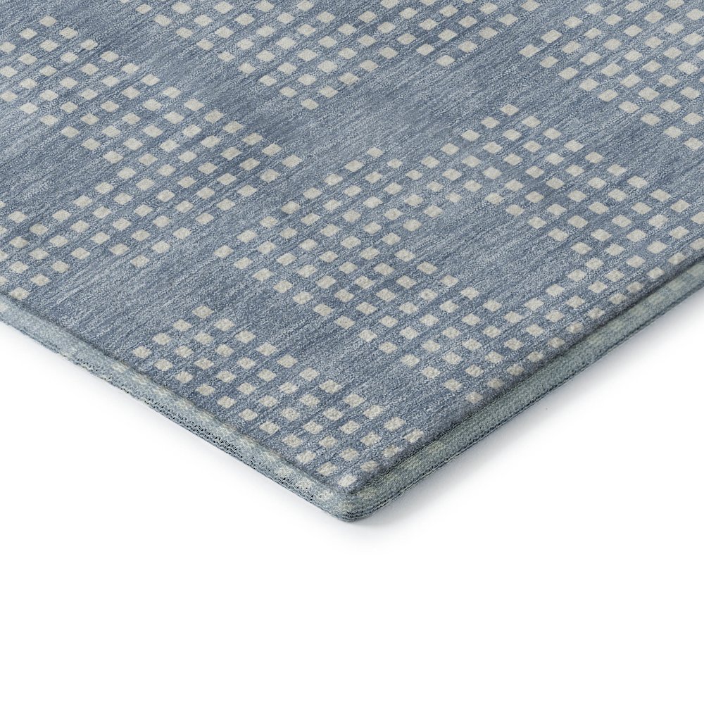 Premium Machine Washable Mayfield AMF890 Sky 3' x 5' Rug. Picture 3