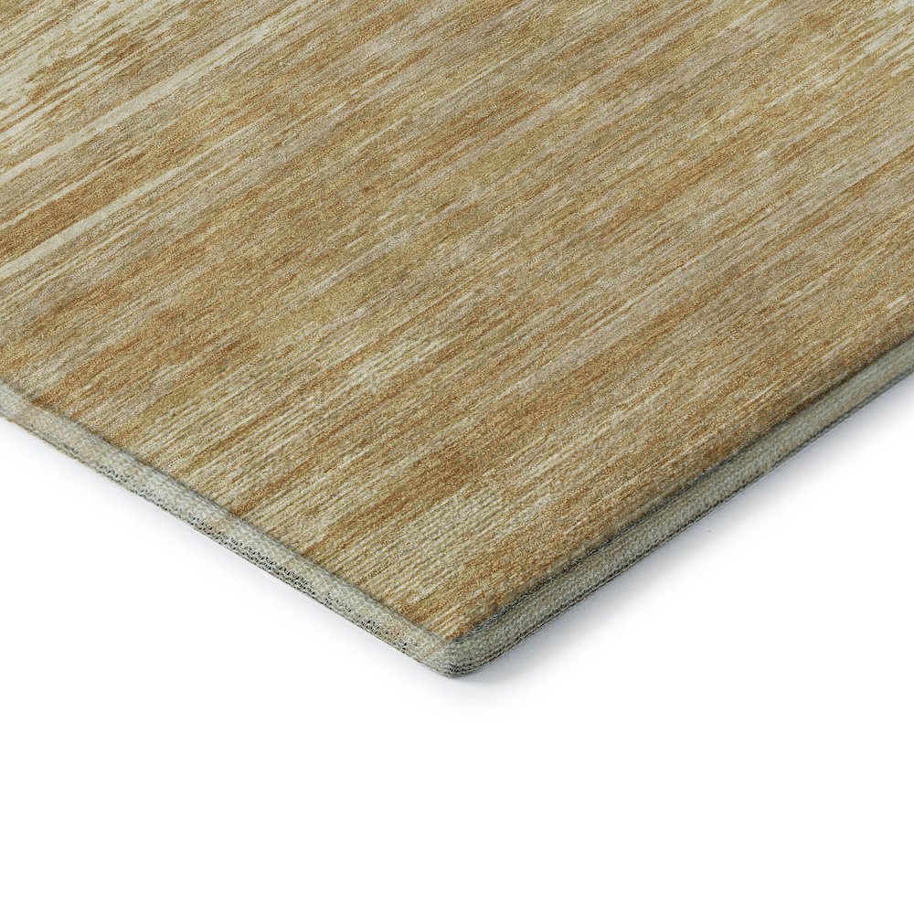 Premium Machine Washable Mayfield AMF896 Gold 3' x 5' Rug. Picture 3
