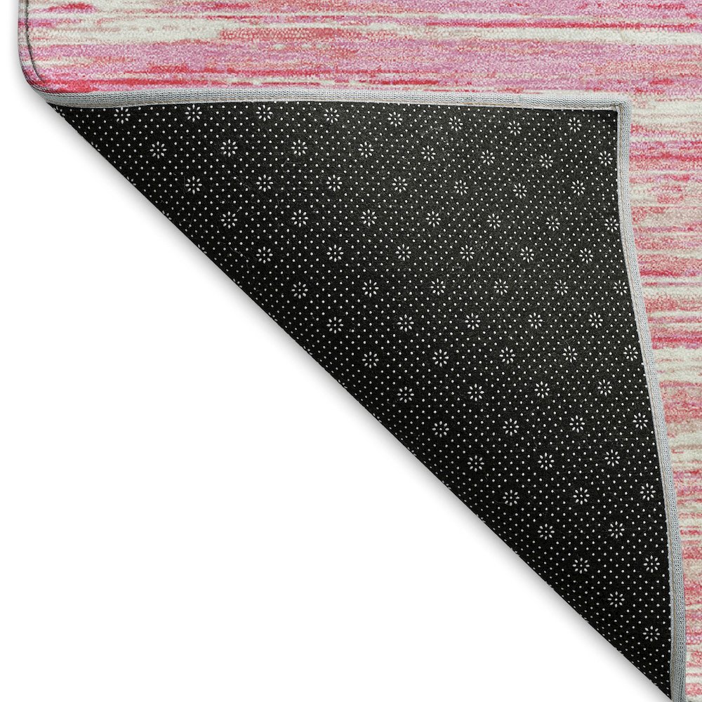 Premium Machine Washable Mayfield AMF896 Pink 3' x 5' Rug. Picture 2