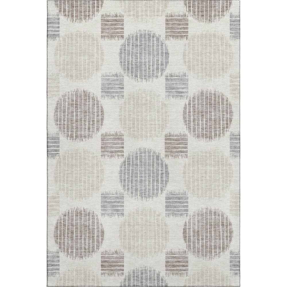 Premium Machine Washable Mayfield AMF900 Ivory 8' x 10' Rug. Picture 1