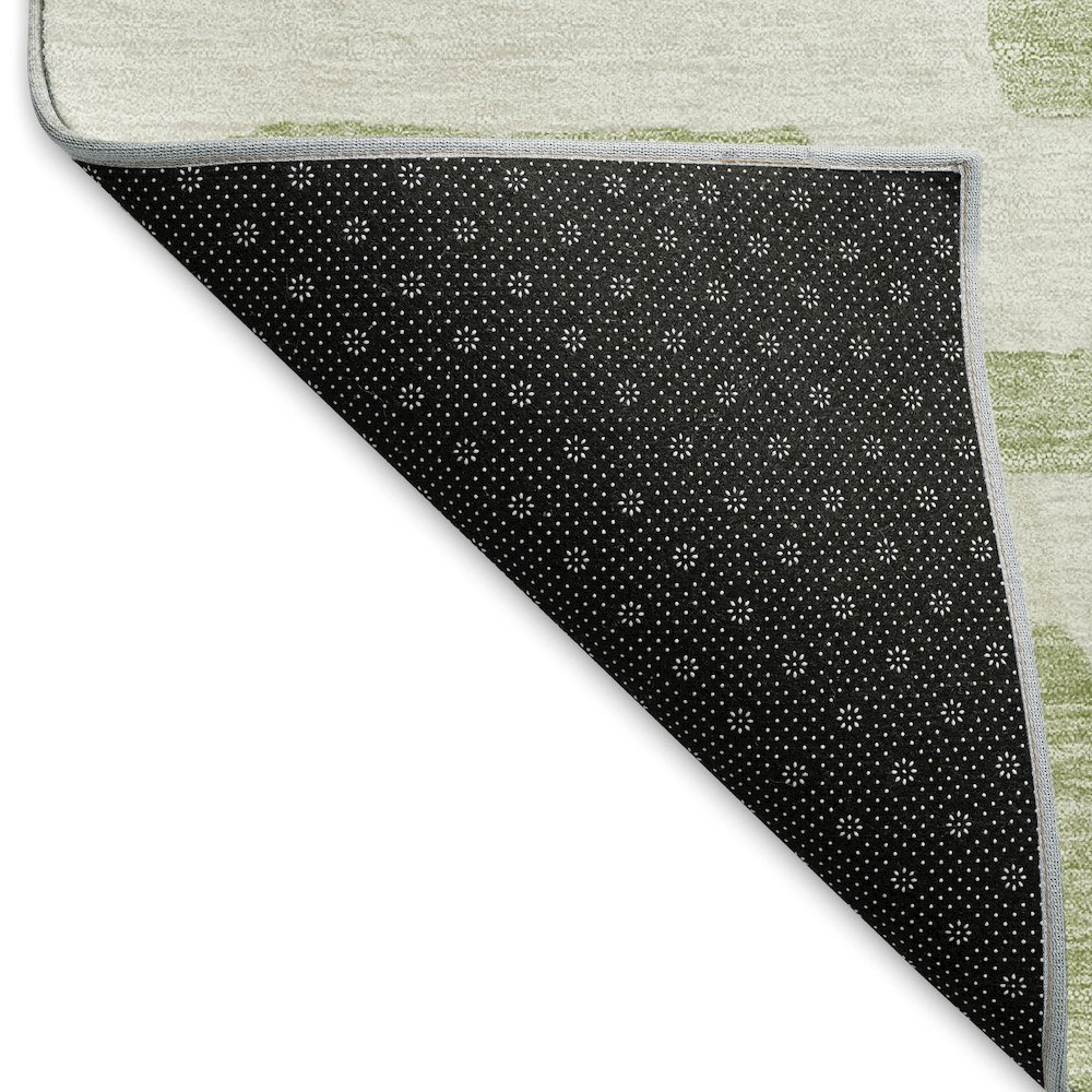 Premium Machine Washable Mayfield AMF903 Aloe 3' x 5' Rug. Picture 2