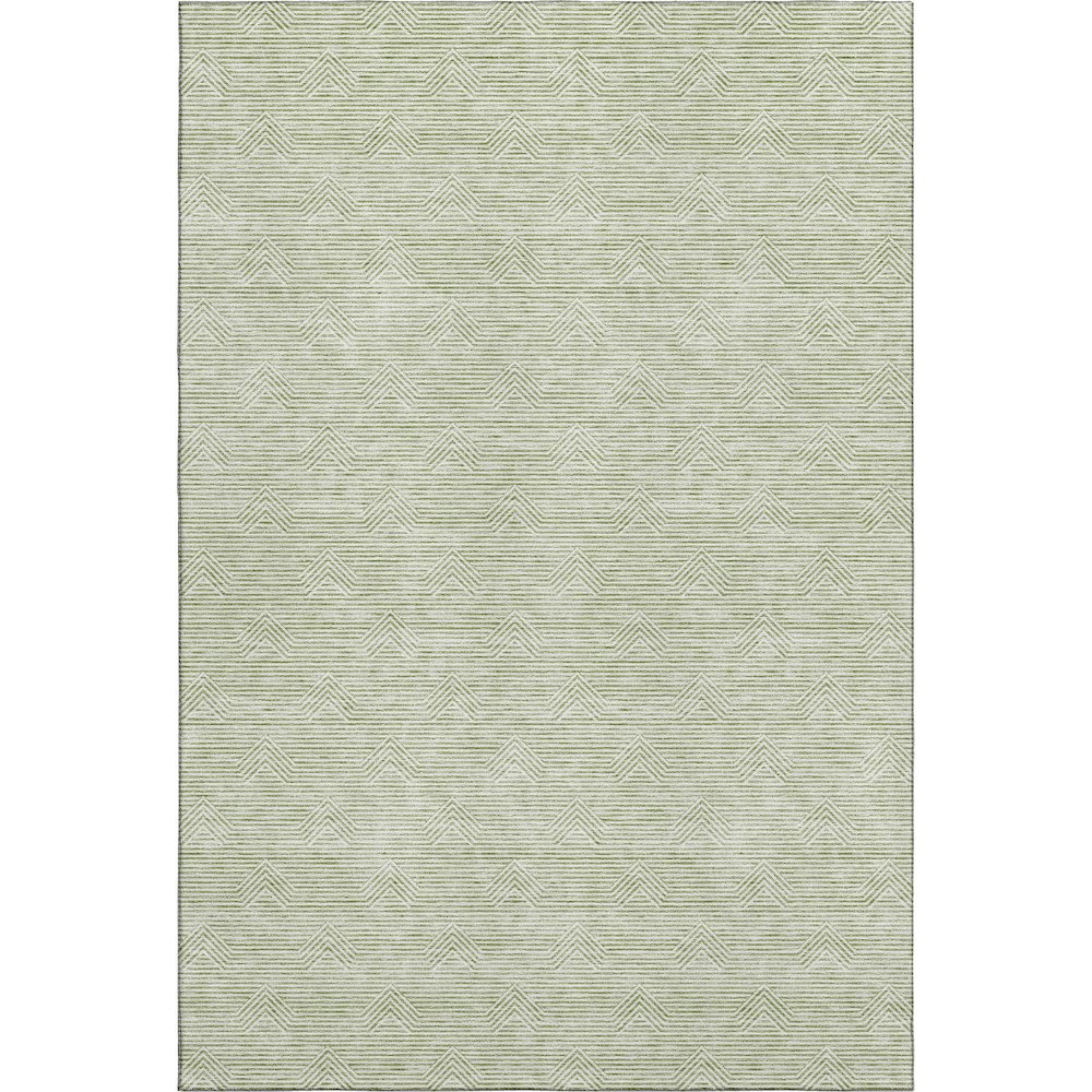 Premium Machine Washable Mayfield AMF910 Aloe 8' x 10' Rug. Picture 1