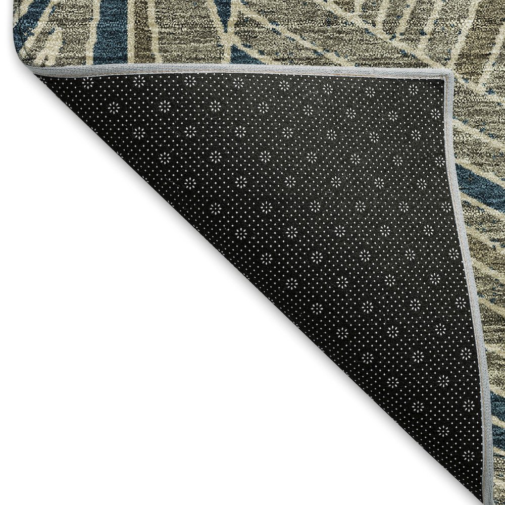 Premium Machine Washable Mayfield AMF915 Taupe 3' x 5' Rug. Picture 2