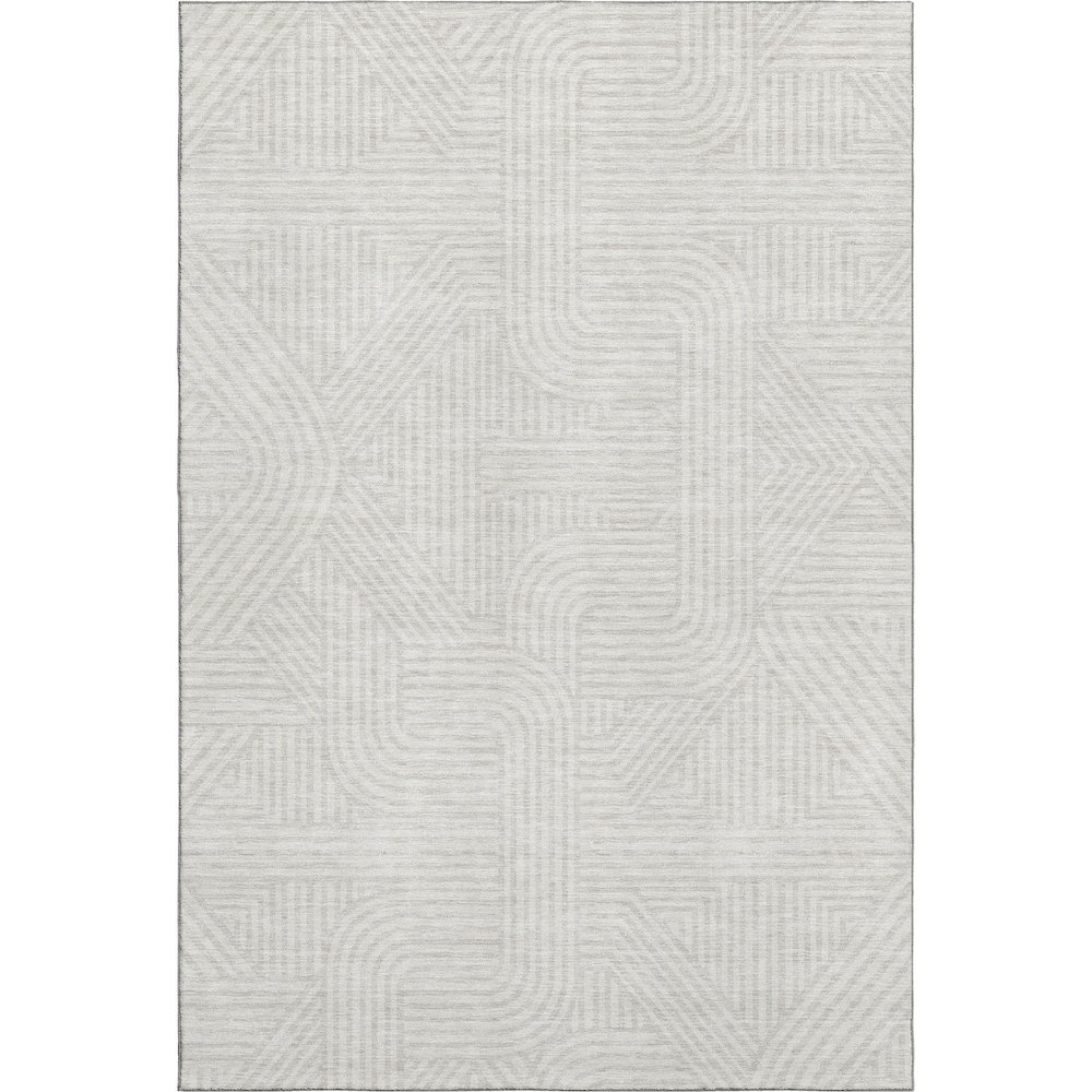 Premium Machine Washable Mayfield AMF917 Ivory 8' x 10' Rug. Picture 1